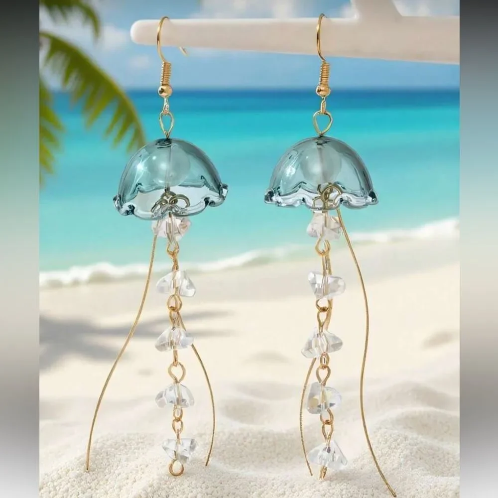 Elegant Green shell Earrings R85